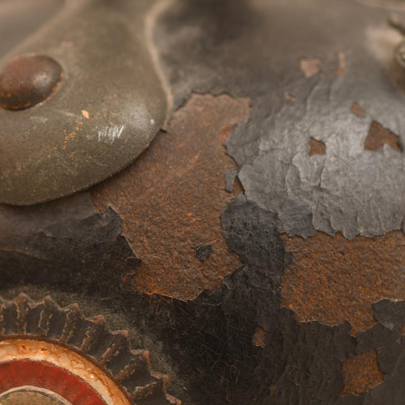 GERMAN WWI BAVARIAN ENLISTED CHEVAULEGER HELMET.