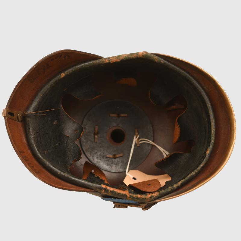 GERMAN WWI BRUNSWICK INFANTRY REGIMENT 92 ENLISTED RANKS PICKELHAUBE, REGIMENTALLY MARKED.