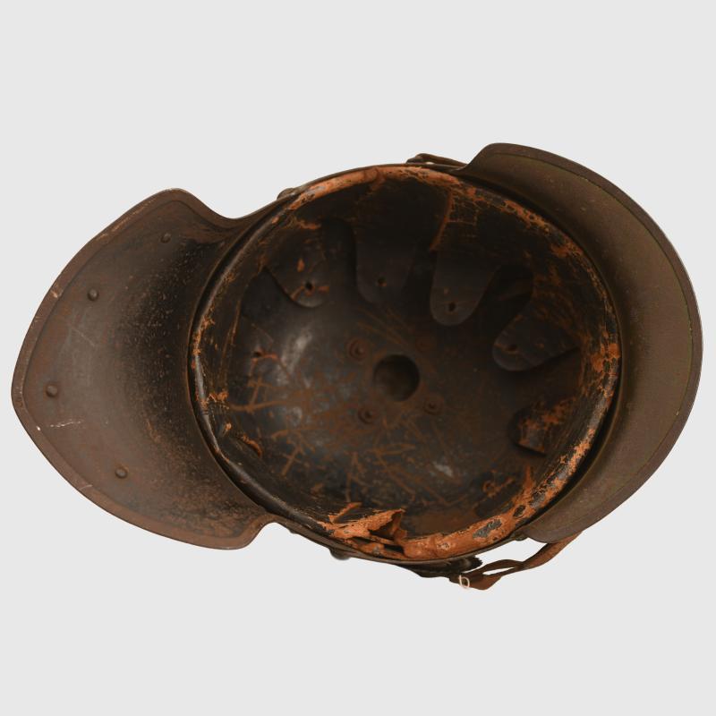 GERMAN WWI JAGER ZU PFERDE ENLISTED RANKS HELMET.