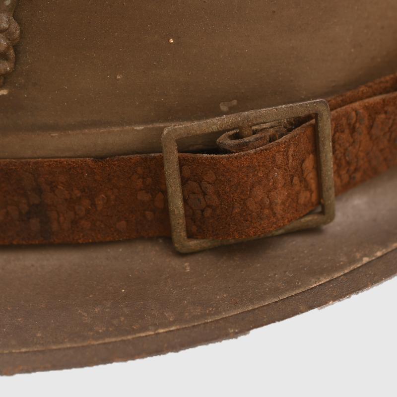 GERMAN WWI JAGER ZU PFERDE ENLISTED RANKS HELMET.