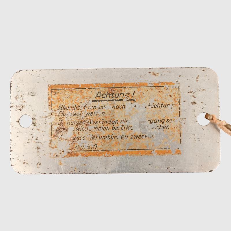 GERMAN WWII LUFTWAFFE SURVIVAL MIRROR.