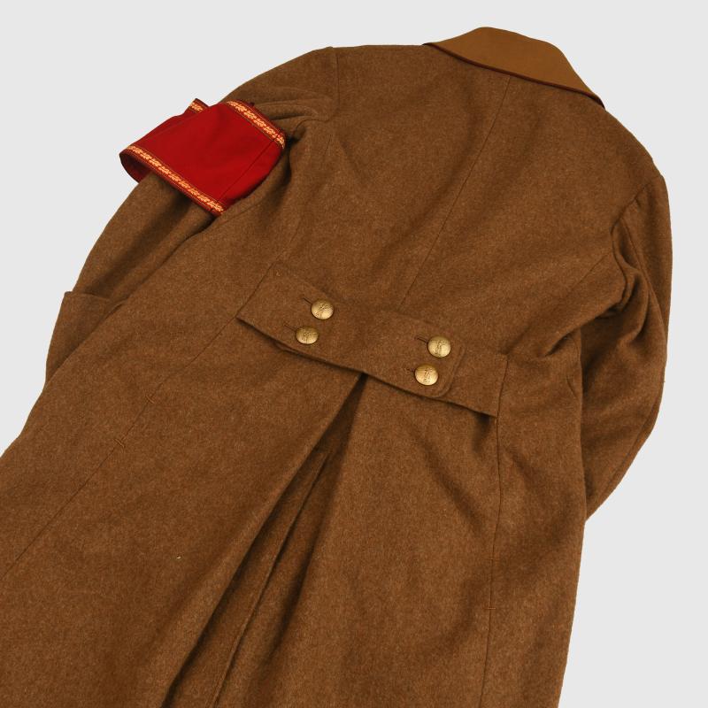 GERMAN WWII NSDAP OBER-GEMEINSCHAFTSLEITER (SENIOR COMMUNITY LEADER) GAU LEVEL OVERCOAT.