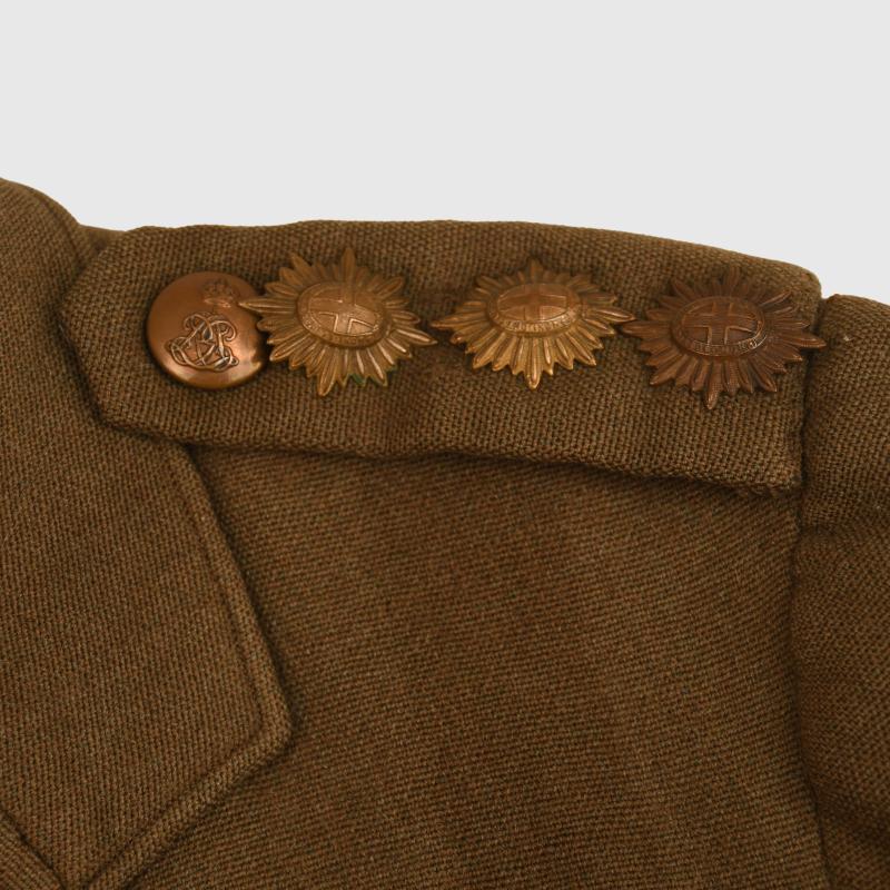 BRITISH WWI 1ST LIFEGUARDS CAPTAINS M.16 TUNIC.