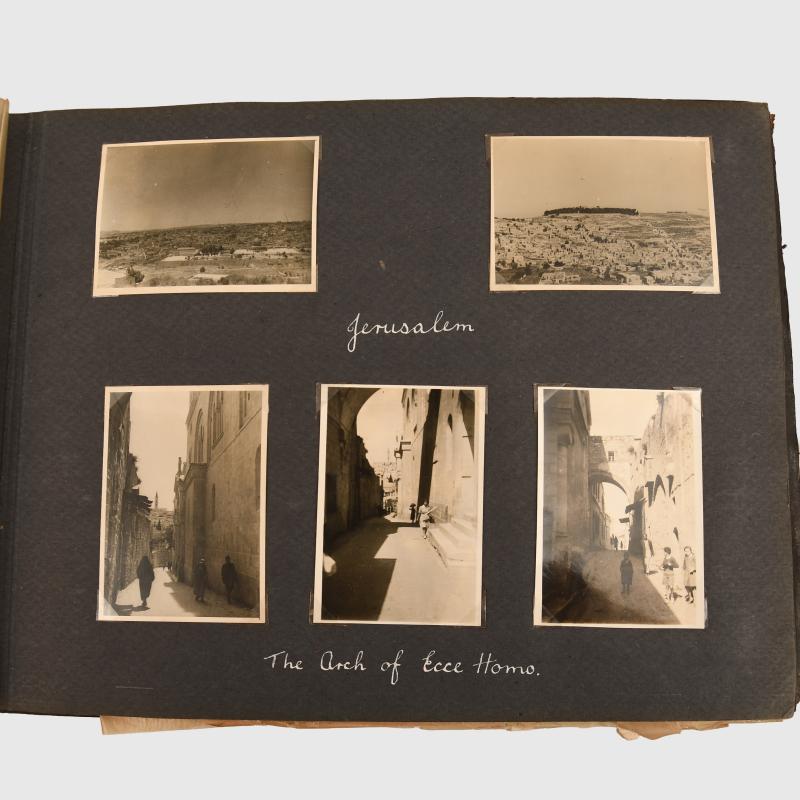 BRITISH WWII EL ALAMEIN AND MIDDLE EAST PHOTOGRAPH ALBUMS.