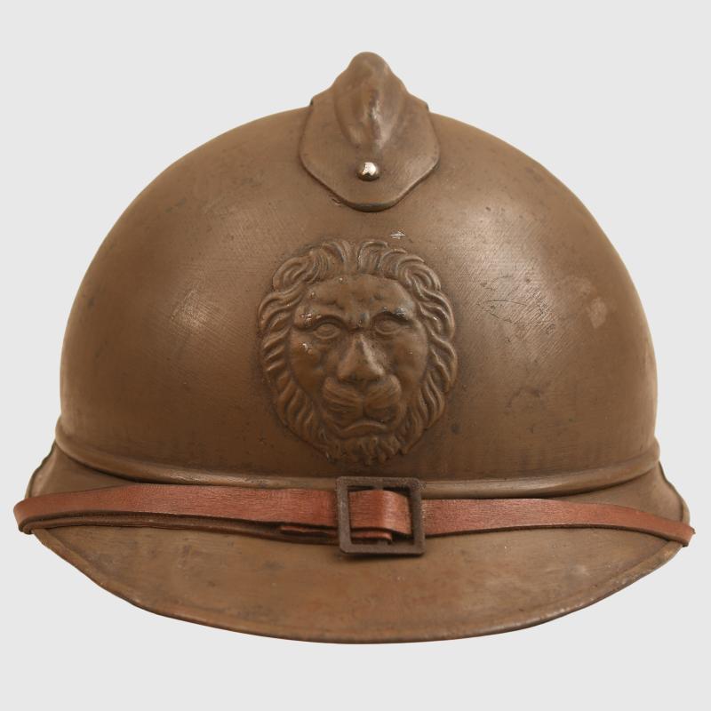 BELGIUM WWI COMBAT HELMET.