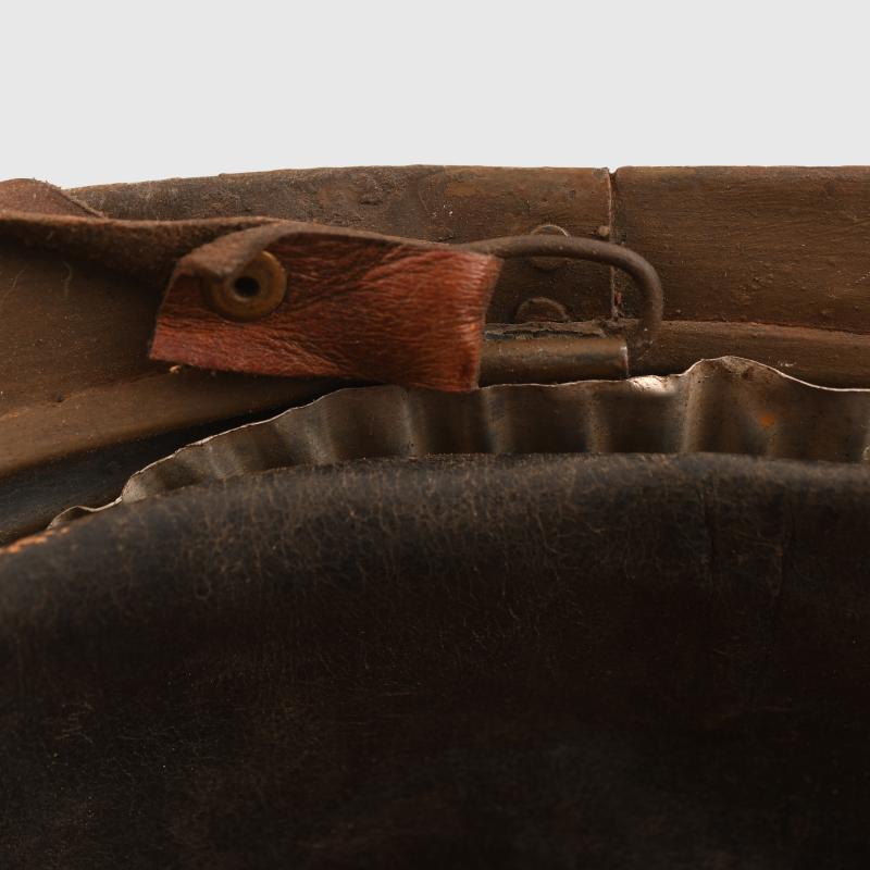 BELGIUM WWI COMBAT HELMET.