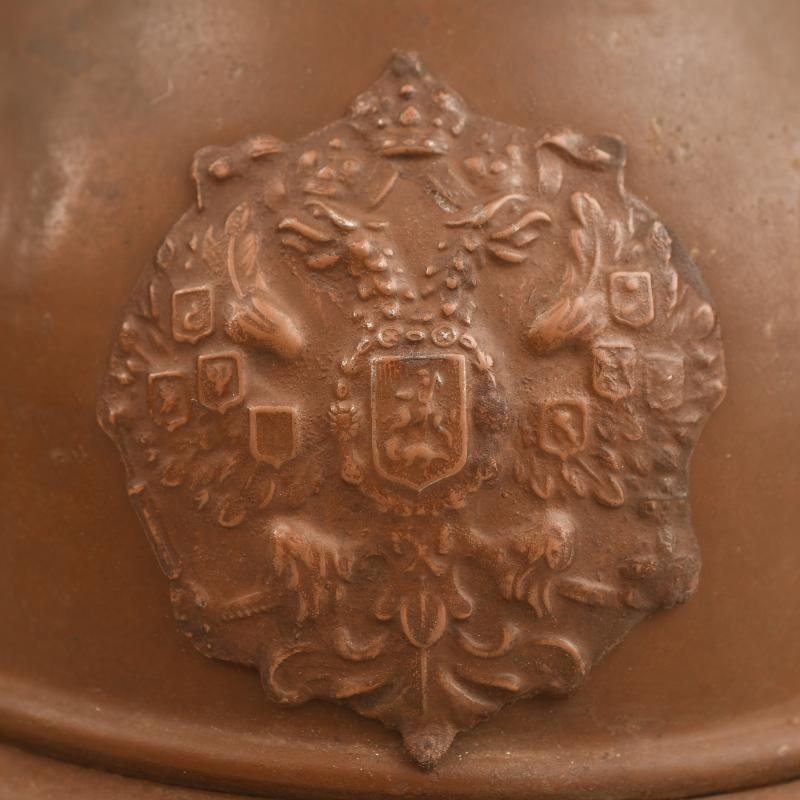 RUSSIAN WWI ADRIAN HELMET, SHELL ONLY.