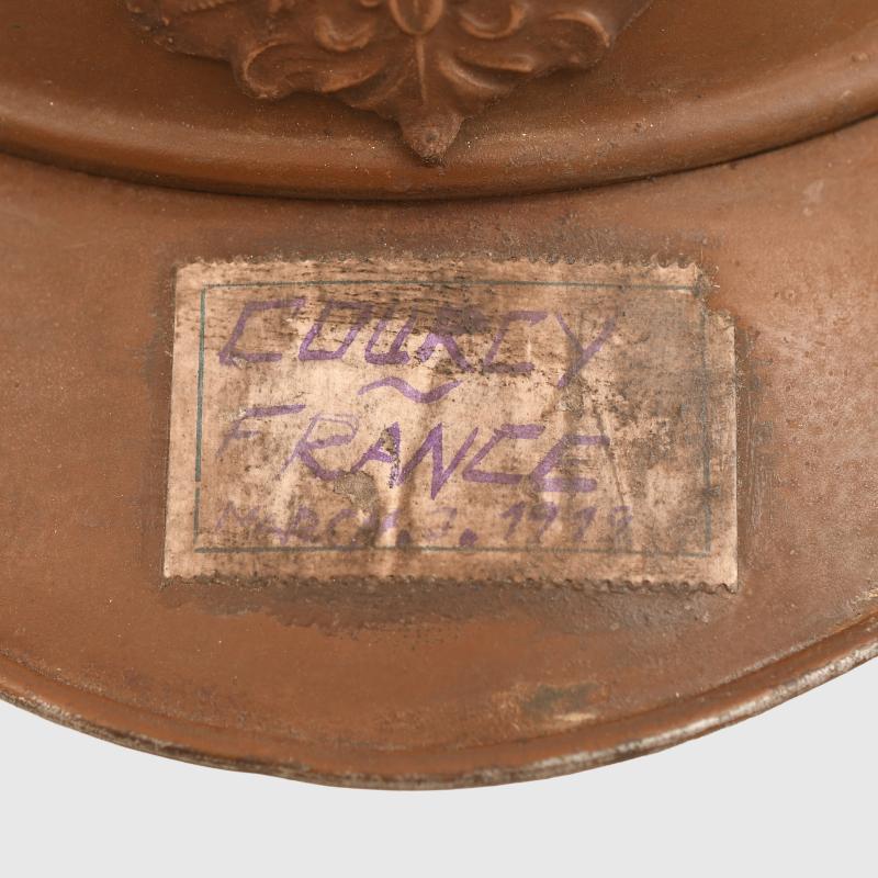 RUSSIAN WWI ADRIAN HELMET, SHELL ONLY.