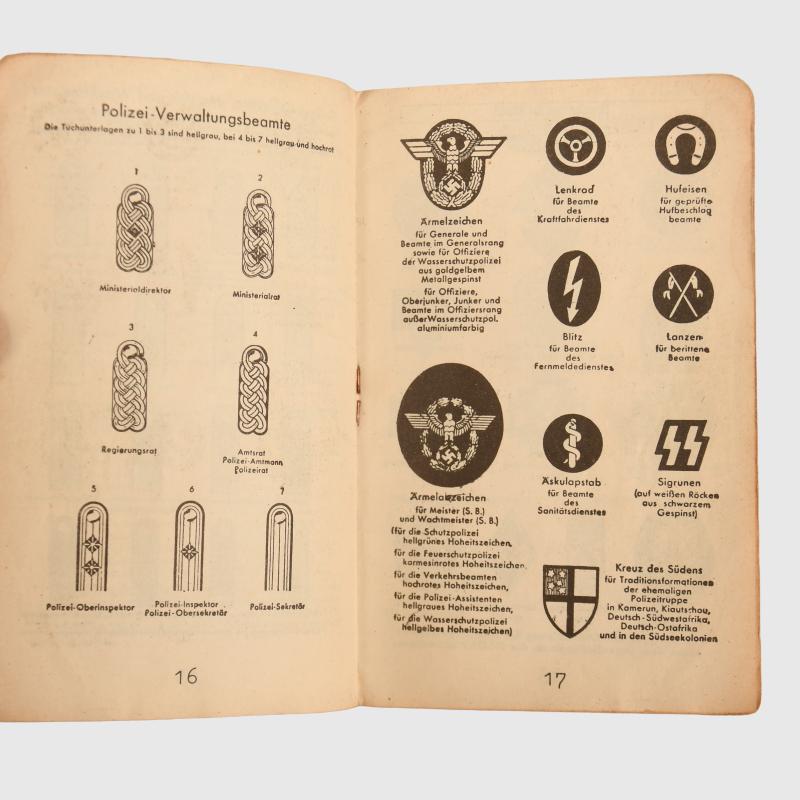 GERMAN WWII DIARY SECTION.