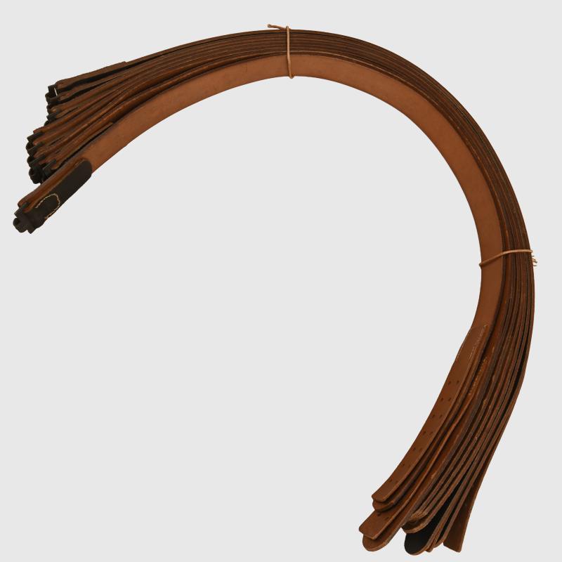 GERMAN WWII LEATHER COMBAT BELTS, MINT.