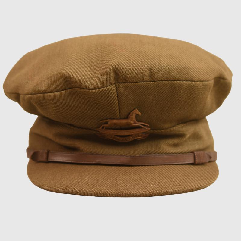 BRITISH WWI OFFICERS TRENCH FLOPPY CAP, DEPOT ISSUED.