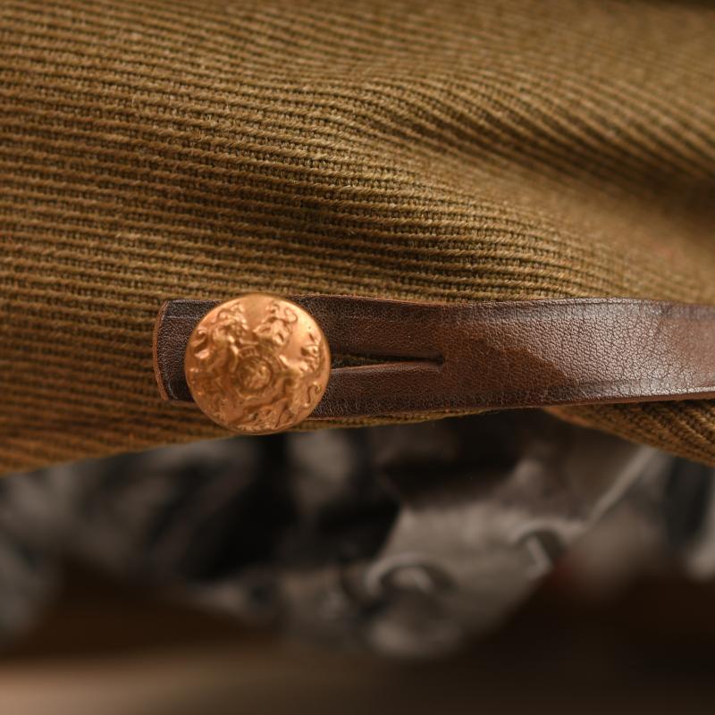 BRITISH WWI OFFICERS TRENCH FLOPPY CAP, DEPOT ISSUED.