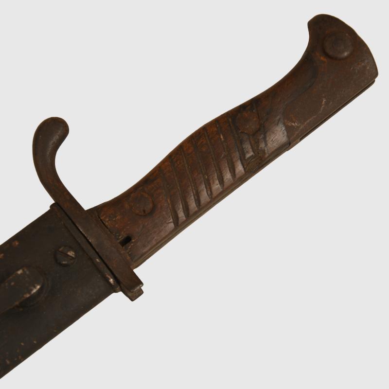 GERMAN WWI SAW BACK MAUSER BAYONET.