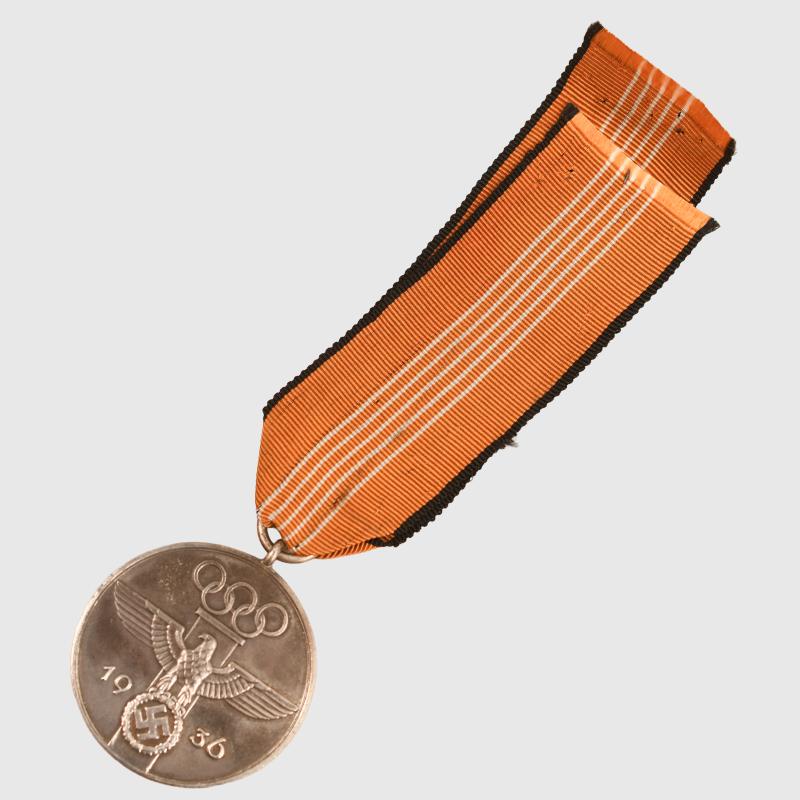 GERMAN WWII BERLIN 1936 OLYMPICS MEDAL.