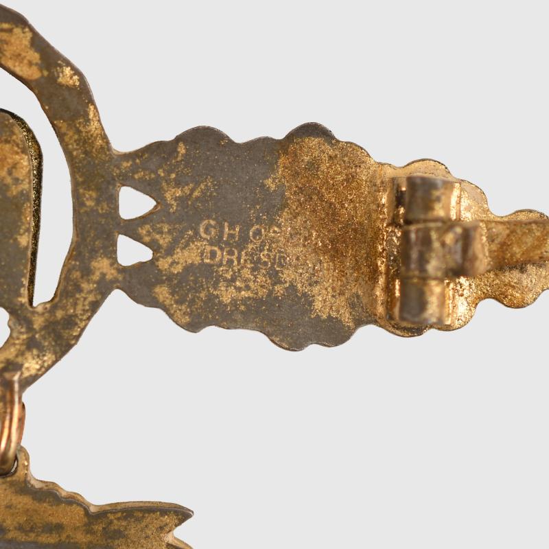 GERMAN WWII LUFTWAFFE DAY FIGHTER BAR WITH 200 PENDANT.