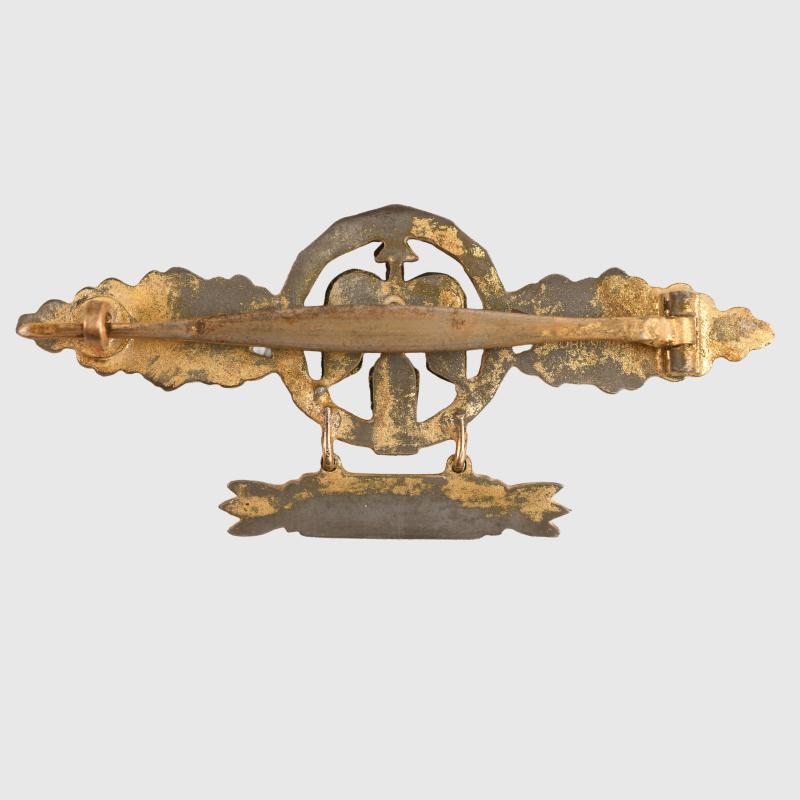 GERMAN WWII LUFTWAFFE DAY FIGHTER BAR WITH 200 PENDANT.