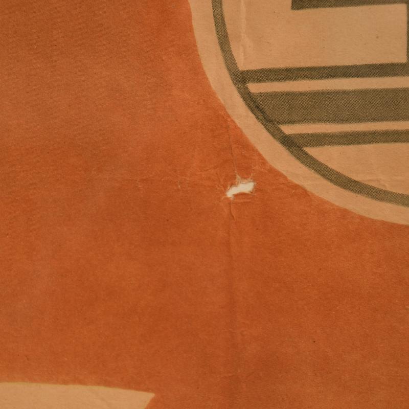 GERMAN WWII WAFFEN SS POLICE WINTER HELP WORK POSTER.