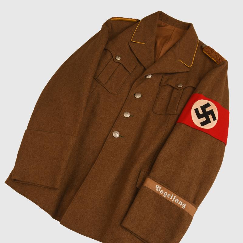 GERMAN WWII NSDAP VOGELSANG OFFICIALS COMPLETE UNIFORM.
