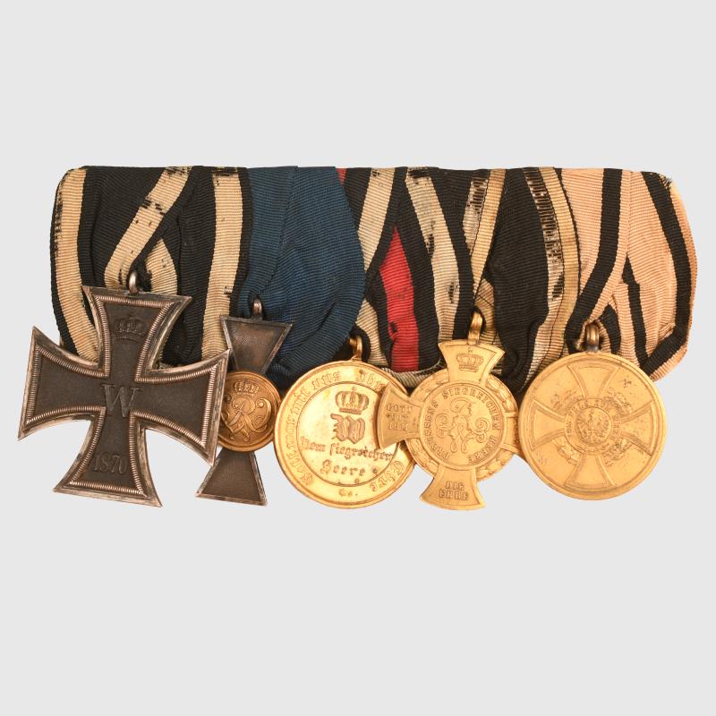 FRANCO PRUSSIAN WAR MEDAL GROUP.
