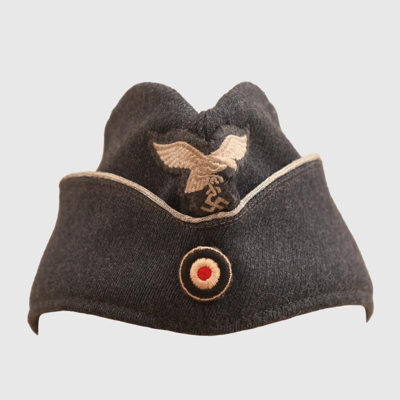 GERMAN WWII LUFTWAFFE OFFICERS OVERSEAS CAP.