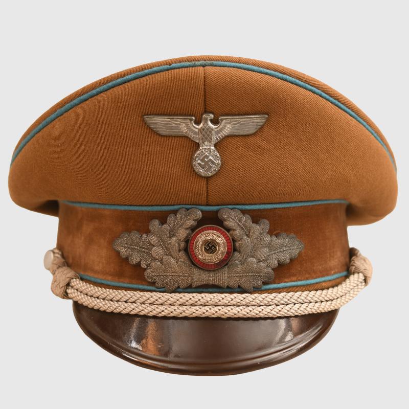 GERMAN WWII EARLY POLITICAL LEADERS VISOR CAP.