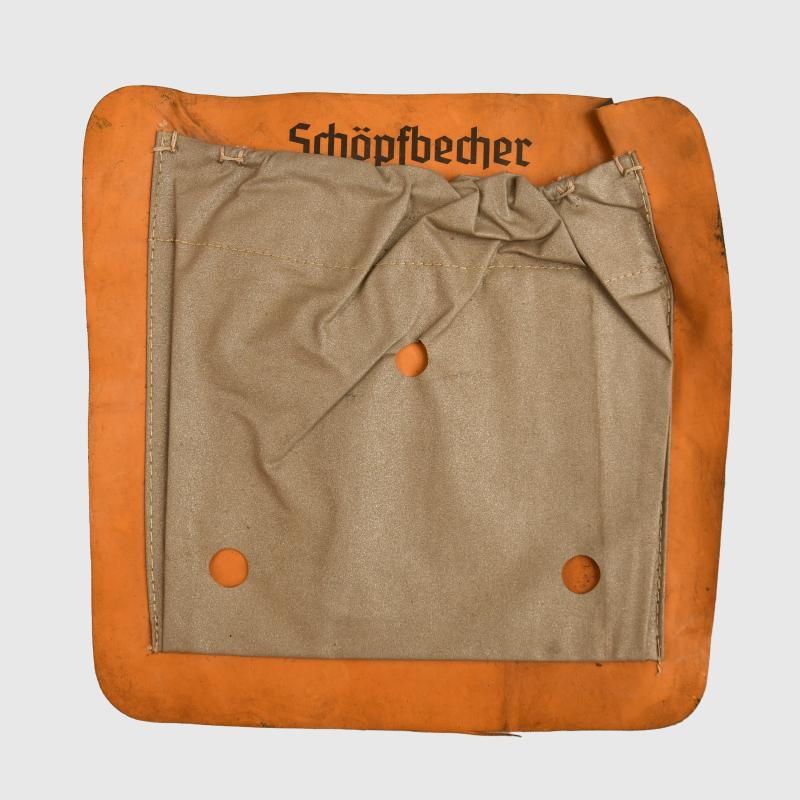 GERMAN WWII LUFTWAFFE SURVIVAL DINGY BAILING POUCH.