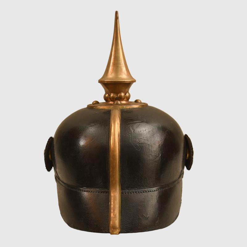 IMPERIAL GERMAN BRUNSWICK INFANTRY REGIMENT 92 1 YEAR VOLUNTEER PICKELHAUBE.