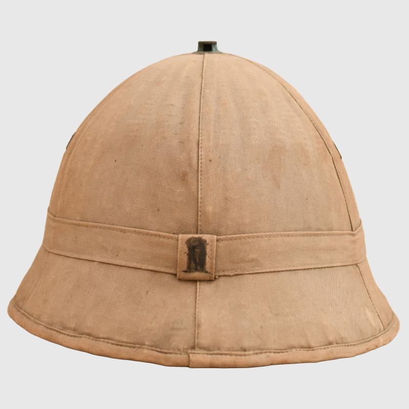JAPANESE WWII 1ST MODEL TROPICAL PITH HELMET.