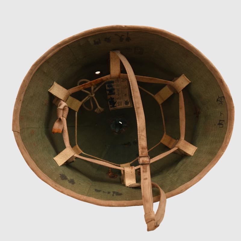 JAPANESE WWII 1ST MODEL TROPICAL PITH HELMET.