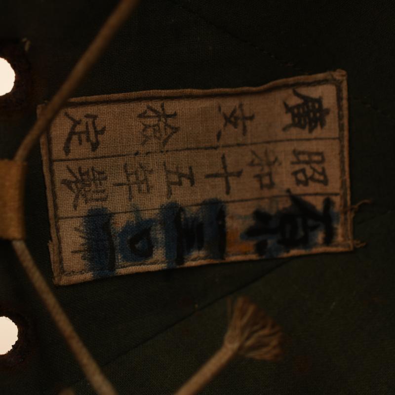 JAPANESE WWII 1ST MODEL TROPICAL PITH HELMET.