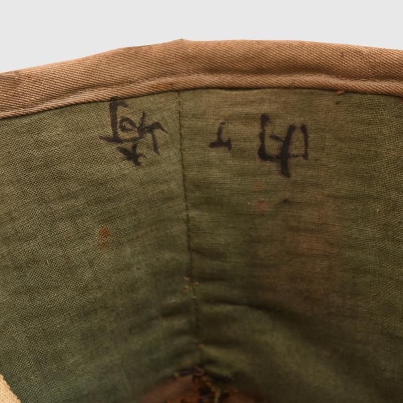 JAPANESE WWII 1ST MODEL TROPICAL PITH HELMET.