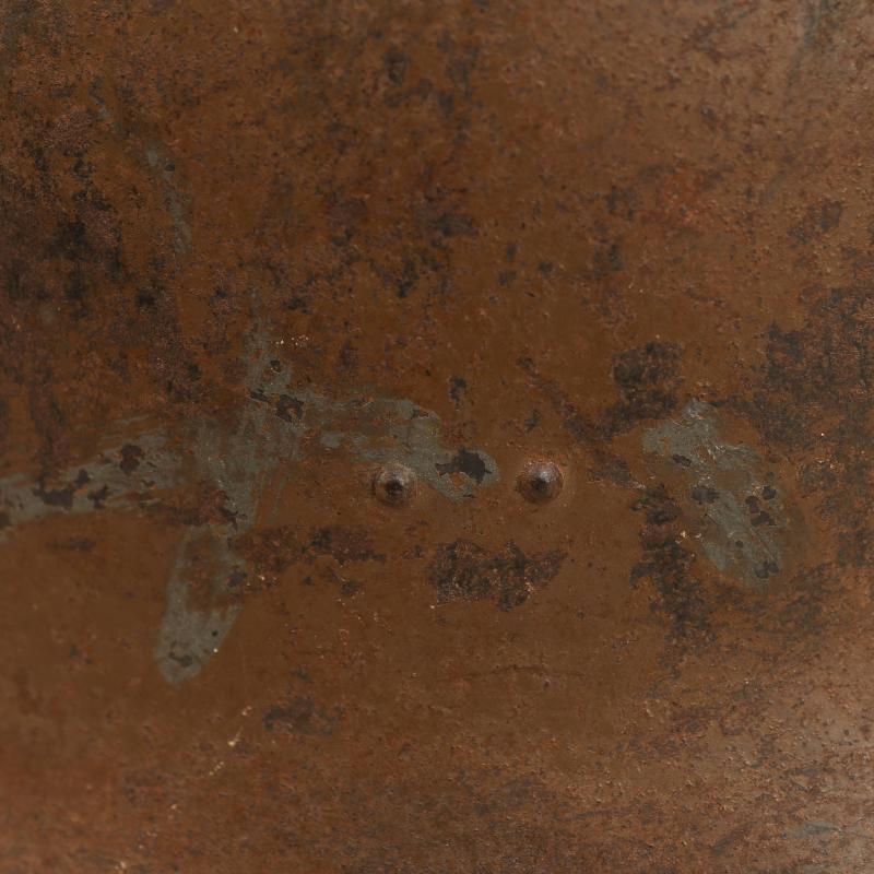 JAPANESE WWII NAVAL COMBAT HELMET.