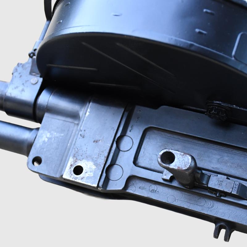 BRITISH WWII VICKERS K GUN, DE-ACTIVATED.