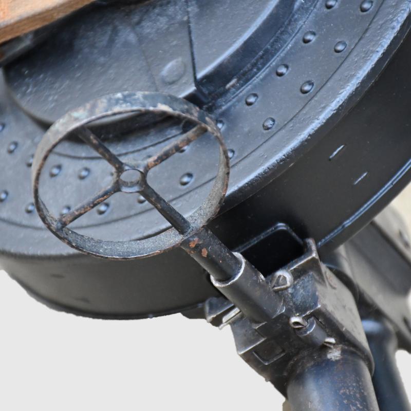 BRITISH WWII VICKERS K GUN, DE-ACTIVATED.