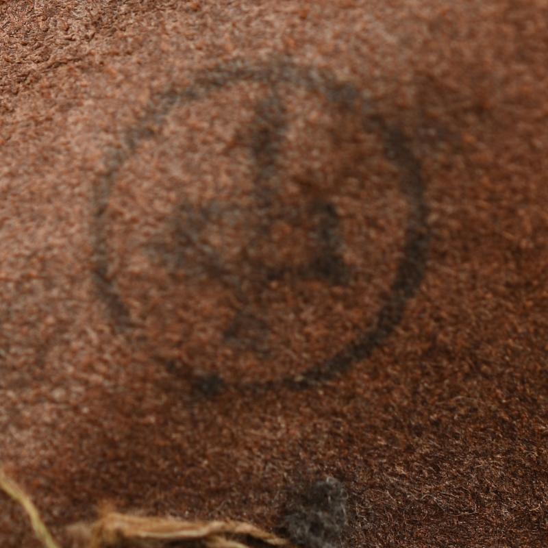 JAPANESE WWII ARMY OFFICERS TROPICAL MATERIAL CAP.