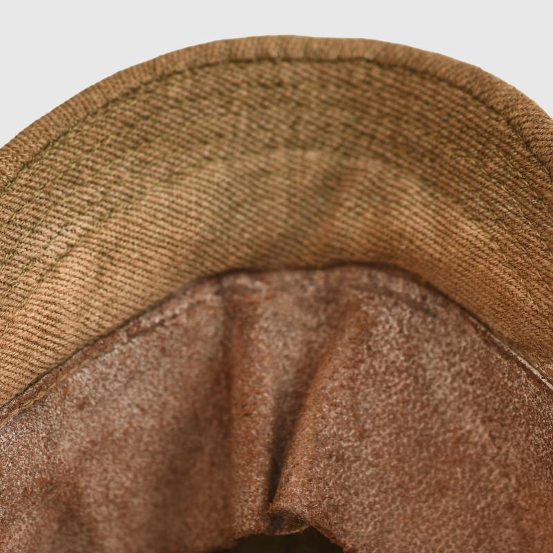 JAPANESE WWII ARMY OFFICERS TROPICAL MATERIAL CAP.