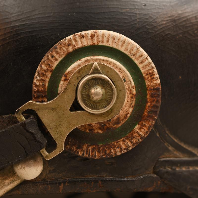 GERMAN WWI SAXON LEIB GRENADIER REGIMENT NO.100 ENLISTED RANKS PICKELHAUBE.