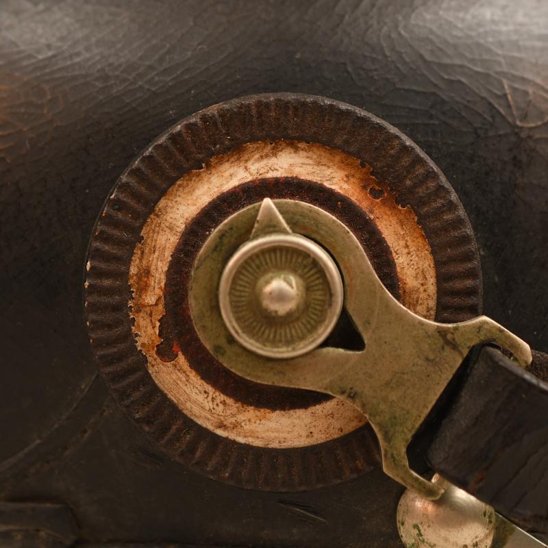 GERMAN WWI SAXON LEIB GRENADIER REGIMENT NO.100 ENLISTED RANKS PICKELHAUBE.