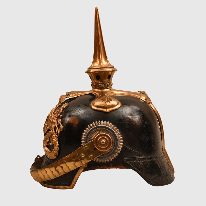 GERMAN WWI BAVARIAN CAVALRY OFF PICKLEHAUBE CASED.