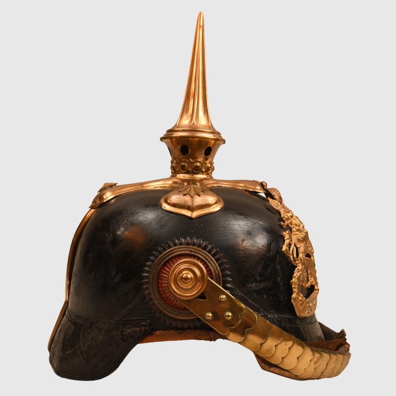 GERMAN WWI BAVARIAN CAVALRY OFF PICKLEHAUBE CASED.