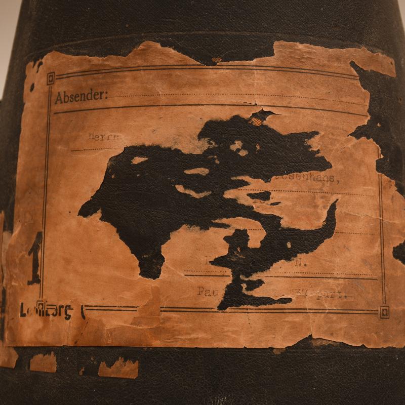 GERMAN WWI SAXON INFANTRY REGIMENT 100 OFFICERS PICKELHAUBE.