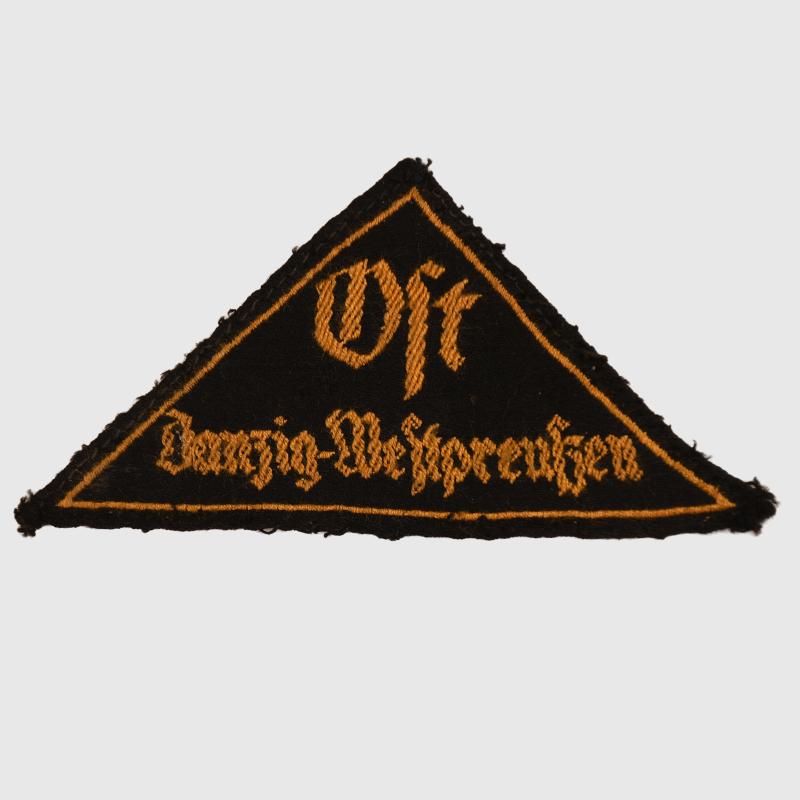 GERMAN WWII HITLER YOUTH DISTRICT TRIANGLE,  EAST DANZIG WEST PRUSSIA.