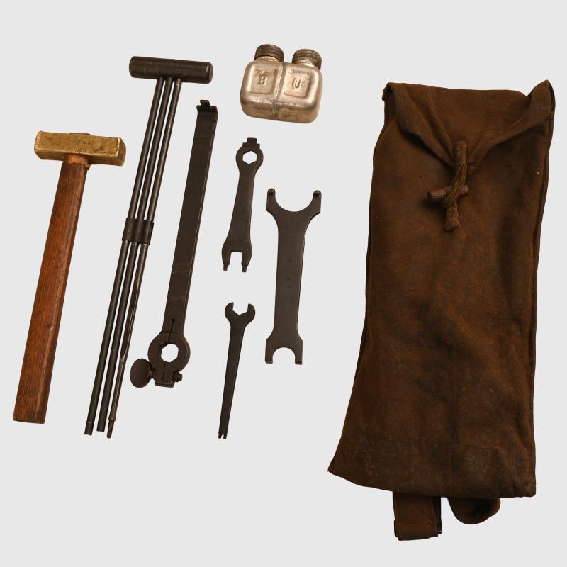 AUSTRIAN WWI SCHWARZLOSE TOOL AND CLEANING KIT.