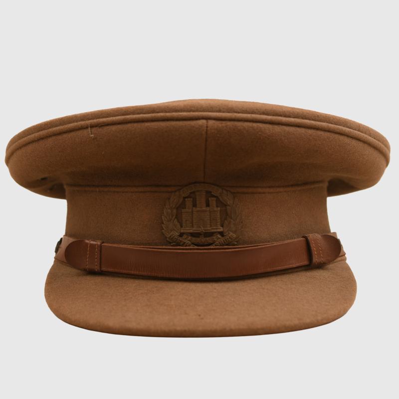 BRITISH WWII MID WAR PERIOD NORHAMPTONSHIRE REGIMENT OFFICERS VISOR CAP.