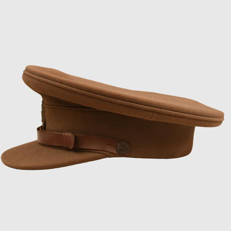 BRITISH WWII MID WAR PERIOD NORHAMPTONSHIRE REGIMENT OFFICERS VISOR CAP.