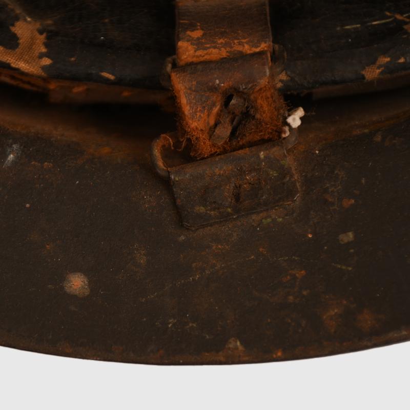 BRITISH WWI SOMERSET LIGHT INFANTRY SOUVENIR HELMET.