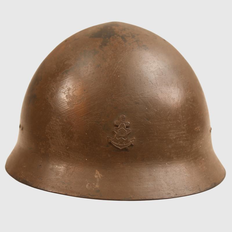 JAPANESE WWII TYPE 90 NAVY COMBAT HELMET.