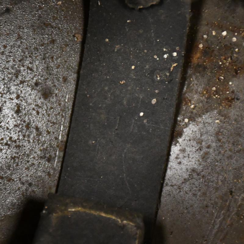 BRITISH WWII W/FC SENIOR FIRE GUARD HOME FRONT BRODIE HELMET.