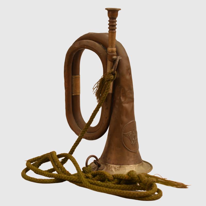 GERMAN WWI REGIMENTAL BUGLE.