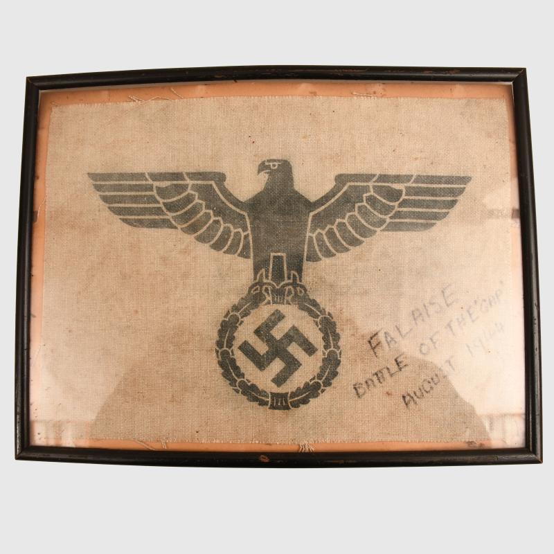 GERMAN WWII FALAISE GAP WAR SOUVENIR.